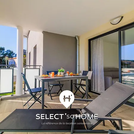 Select'sohome - T2 Au Coeur De La Faviere Avec Piscine Pour 2 Personnes - Iloa-b12